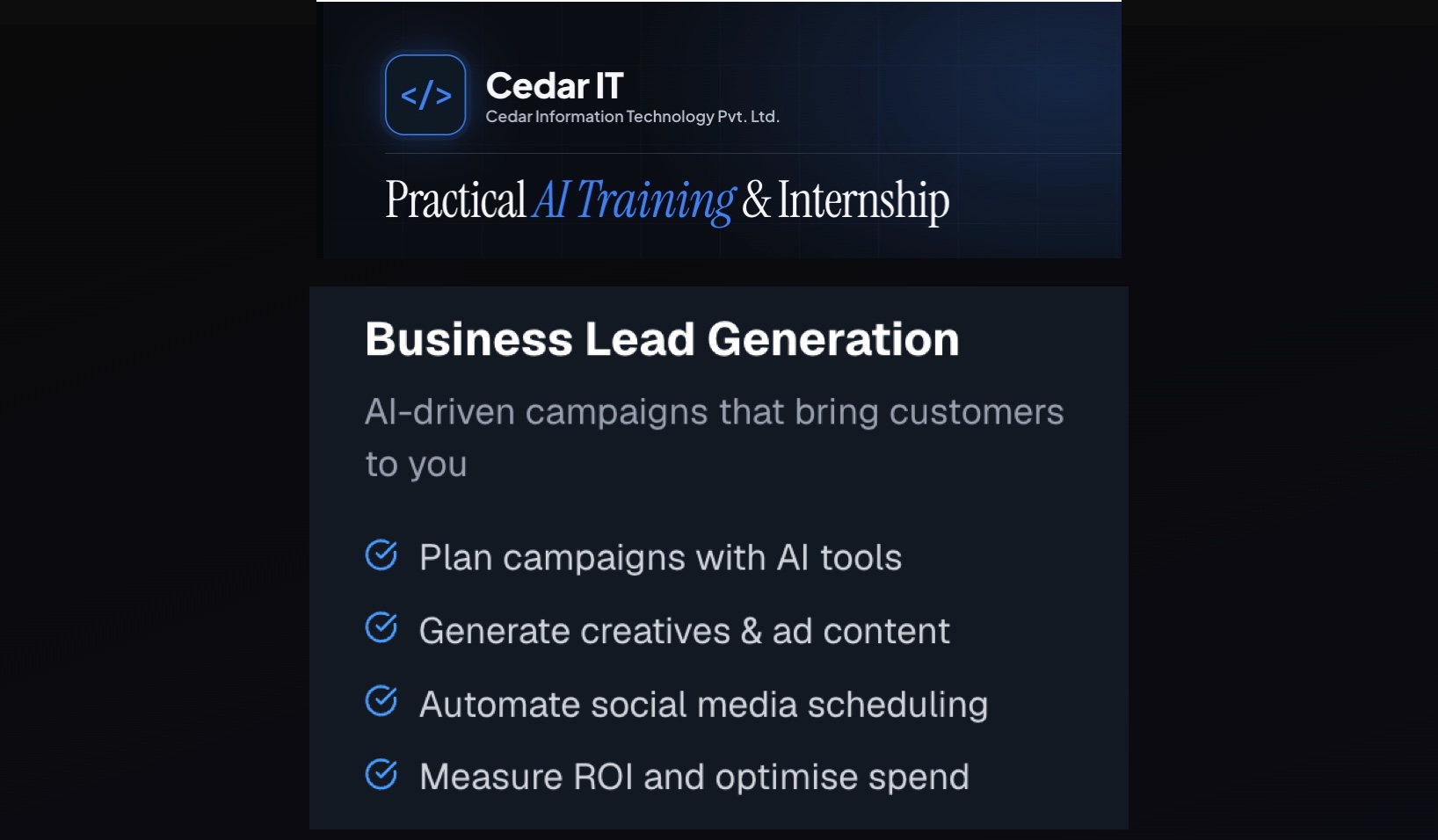 AI Business Lead Generation